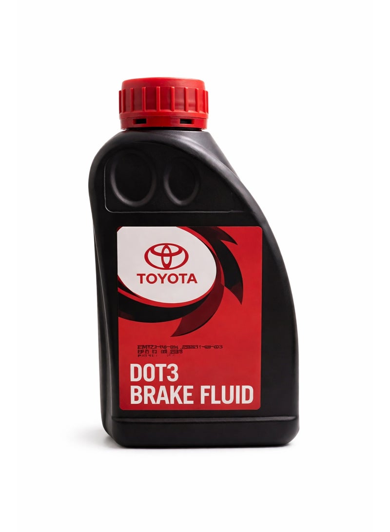 Toyota Genuine DOT 3 Brake Fluid – 0.5 Liter